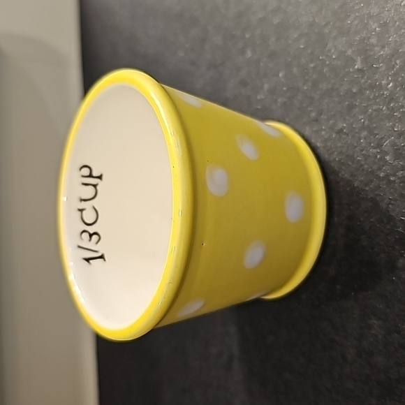 Pail Ceramic Polka-dot Measuring Cup Set - Picture 5 of 6